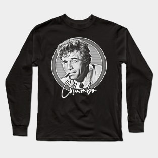 Columbo / Retro TV Fan Design Long Sleeve T-Shirt